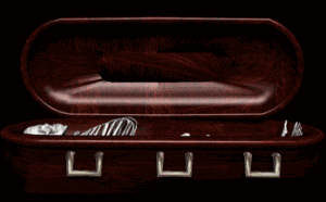 animated coffin