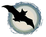 moon and bat