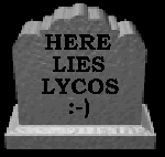 Lycos headstone Hahahaha