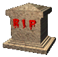 RIP gravestone